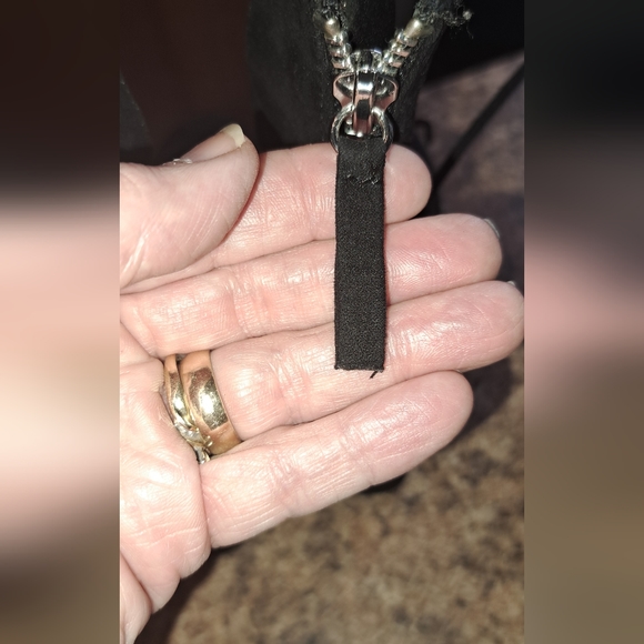 Ladies ZARA  BLACK LACE UP HEELED SHOES SANDALS KNEE HIGH 36/UK-/US 6 - Picture 10 of 13